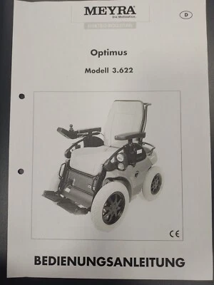 Elektrorollstuhl MEYRA Optimus 1 - gebraucht, gepflegt, neue Akkus, Ladegerät - Bild 1 von 2