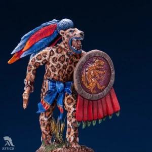 Aztec Eagle warrior 54mm Painted Toy Soldier Miniature Pre-Sale | Art - Picture 1 of 6