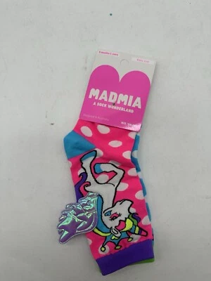 Madmia Flying Unicorn Socks NWT BRAND NEW TODDLER SIZE Ages 3-5 FREE SHIPPING - Image 1 of 2