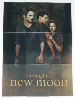 Juego de 9 cartas NECA The Twilight Saga New Moon 2009 #T-1 a #T-9 Foil Puzzle Chase Foto 1 de 2