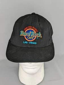 Hard Rock Cafe Las Vegas bestickte Snapback Baseball Cap Mütze schwarz - Bild 1 von 9