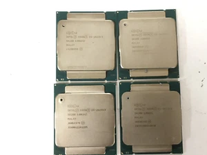 Lot of 4 - Intel Xeon E5 - 2623V3 / SR208  3.00GHz 20MB 4-Core CPU LGA 2011 - Picture 1 of 1