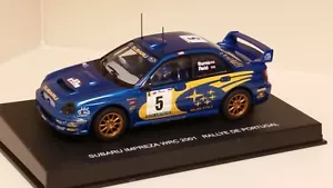 AutoArt SLOT Car 1:32 SUBARU Impreza WRC 2001 Lighting Lamps New PORTUGAL 13002 - Picture 1 of 4