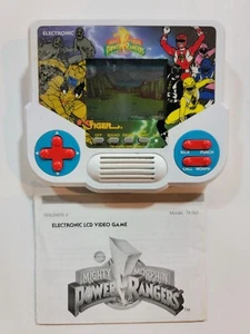 1988 Tiger Electronics Mighty Morphin Power Rangers Handheld w/ Manual - Picture 1 of 1