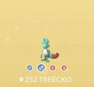 Pokemon Go Shiny Treecko Registriert/Unregistriert/30Day/Lucky/Home OT/Trades - Bild 1 von 2