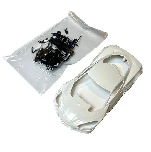 Kit de carroceria branca NSR 1555 Corvette C8.R - Imagem 1 de 1