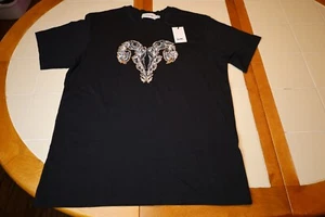 Camiseta Coach Tattoo dorada negra para hombre talla grande - nueva con etiquetas - Imagen 1 de 15