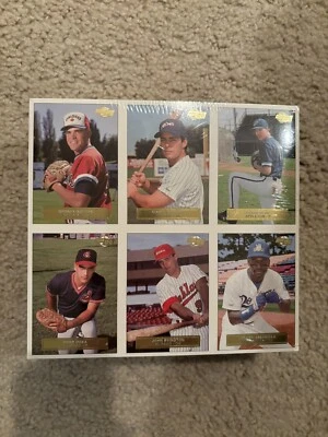 1992-93 Fleer Excel Minor League Baseball 6 Card Set Uncut **READ DESCRIPTION** - Image 1 of 4