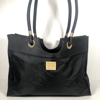 Givenchy Bolso de Mano Cartera de Hombro Negro Hobo Mensajero Diseñador Viaje Laptop Foto 1 de 4