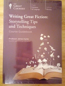"Writing Great Fiction" James Hynes Great Courses DVD Guidebook NEW Sealed - Imagen 1 de 2