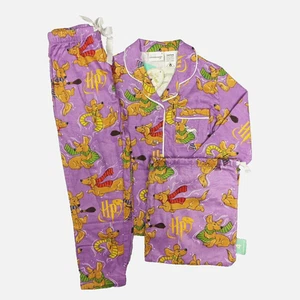 Peter Alexander Junior Pyjama Set Size 4 Harry Potter Penny Flannel Bamboo Blend - Picture 1 of 14