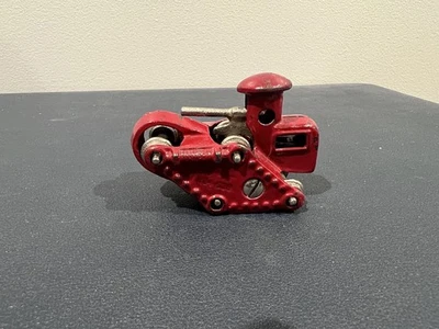 Kilgore Tank Cast Iron Metal Toy Military Red No Tracks - Image 1 of 4