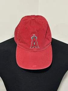 Los Angeles Angels ’47 Brand Red Franchise Hat Cap Adjustable Adult MLB - Picture 1 of 9