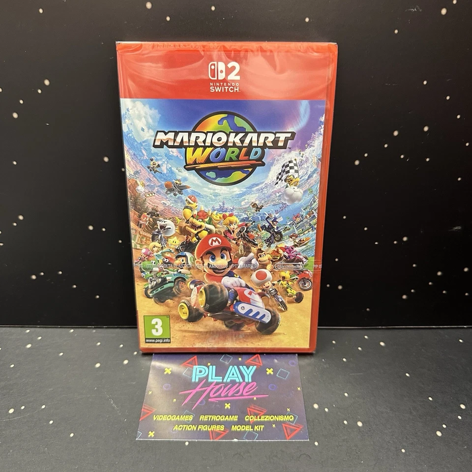 Nintendo SWITCH 2 Mario Kart World PEGI 3 10016221