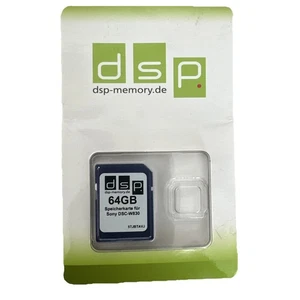 64GB SD Memory Card Digital Camera Photo DataStore Card DSP Universal Compatible - Picture 1 of 6
