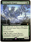MTG Earthquake Dragon *EXTENDED ART* Commander Legends Baldur's Gate 588 NM