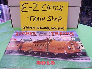 MTH Lionel Corp. Brand New 2015 Tinplate Color Catalog Standard & O Gauge Trains