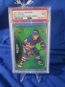 2021-22 NHL Metal Universe Nick Suzuki Variation 002/100 137 gemas de metales preciosos - Imagen 1 de 2