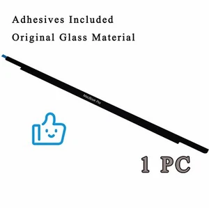 for MacBook pro 13" a1706 a1708 logo bezel cover Front Glass Bezel replacement - Picture 1 of 5