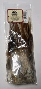 Rooster Saddle Long Black Natural Feathers - Strung - 5-7" - . 1/4 Oz - Picture 1 of 2