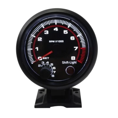 RPM Gauge with Light Automotive Gauge for 4/6/8 Cylinder Gasolines Vehicle - Image 1 of 4