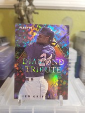 1996 Fleer Ken Griffey Jr Diamond Tribute