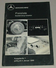Preisliste Mercedes Benz Nutzfahrzeuge Lastkraftwagen LKW Zubehör Stand 02/1989!