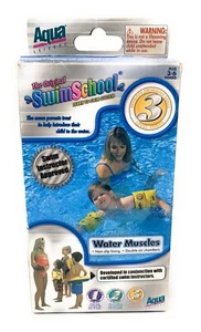 Swimming Armbands Inflatable Floats for Children Kids Arm Bands Ring SwimSchool - Picture 1 of 2