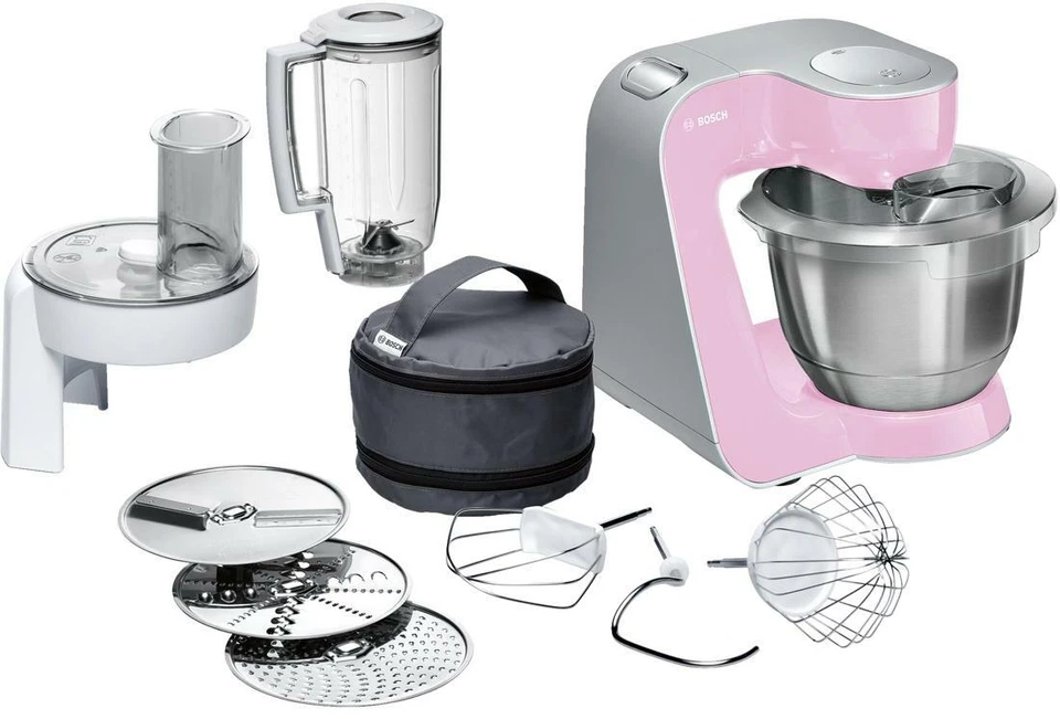 Bosch MUM58K20 food processor, MUM5, pink and 6 other colors,free ship Worldwide - Image 1 of 4