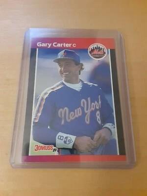 1989 Donruss #53 GARY CARTER New York Mets Baseball Card, Catcher, HOF, HR, (NM) - Image 1 of 2