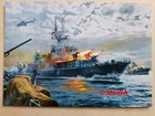 Postkarte (UAW-Korvette der Parchim-Klasse), Volksmarine, NVA, east german navy