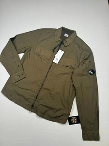 Brand new CP Company Taylon - L zip overshirt in Green - Small - Picture 1 of 7
