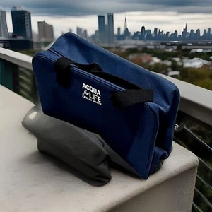 GIORGIO ARMANI ACQUA Fragranze Blu Scuro Borsa da Viaggio Palestra Borsa Weekender - Foto 1 di 5
