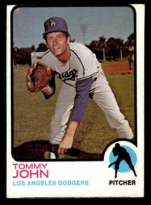 1973 Topps Tommy John #258 - Image 1 of 2