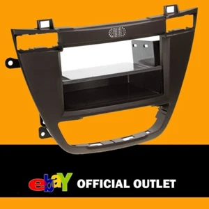 Adaptador de panel de fascia Din individual para automóvil marrón cacao para Vauxhall Insignia 2008-2013 - Imagen 1 de 1