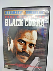 Black Cobra Vtg DVD Starring Fred Williamson 2001 w/Front Row Features Pre-owned - Picture 1 of 7