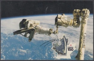 KANADA #3004.2 - KANADA 150. JAHR AUSGABE VON 10 AHORNBLATTMARKEN - SPACE II - Bild 1 von 1