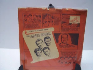Ames Brothers This Is Their Life 45 RPM Vinyl RCA Victor Radio Prevue Record - Imagen 1 de 4