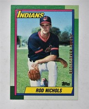 2017 Topps Rediscover Stamped Buyback 1990 #108 Rod Nichols