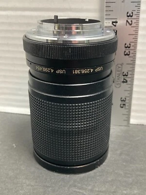 Vivitar 28-85MM 1:35-4.5 MC Macro Focusing Zoom 62MM Camera Lens Used Japan - Image 1 of 4