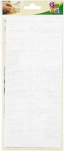 Peel Off's Joyeux Noel Blanc 105x232 - Picture 1 of 2