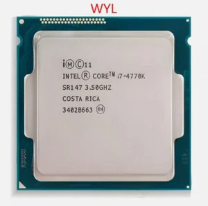 Intel Core i7-4770K SR147 3.50GHz 8MB Quad-Core LGA1150 Desktop Processor P4S - Picture 1 of 2