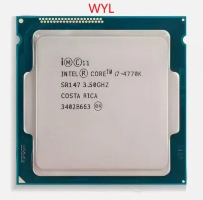 Intel Core i7-4770K SR147 3.50GHz 8MB Quad-Core LGA1150 Desktop Processor P4S - Image 1 of 2