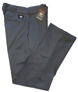 Dickies Skateboarding 874 Flex Original Fit Work Pants Chino Trousers 30X32 Grey