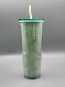 Neu Starbucks Holiday Winter Woodland Mint Farbwechsel Becher 24oz - Bild 1 von 6