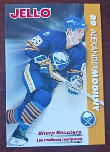 ALEXANDER MOGILNY - 1994-95 Kraft Hockey Collection - Jell-O Sharp Shooters - Picture 1 of 2