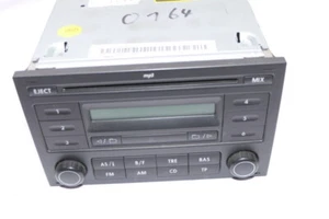 VW Fox 5Z Pol 9N3 Radio CD Player Original RCD200 6Q0035152A mitCode MP3 - Bild 1 von 2