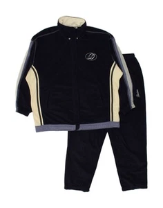DIADORA Boys Loose Fit Full Tracksuit 15-16 Years Navy Blue Polyester BB59 - Picture 1 of 6