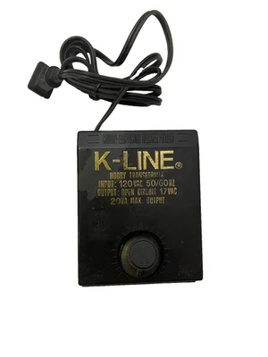 Vintage K-Line K-950 Train Hobby Transformer 120V to 0-17Vac 20V 50/60Hz - Image 1 of 4