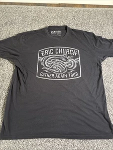 Eric Church Gather Again Tour Shirt 2XL schwarz Snake Shake Country - Bild 1 von 5